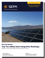 2008 Top Ten Utility Solar Integration Rankings