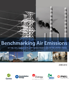 Benchmarking Air Emissions of the 100 Largest Electric Power Producers in the United States