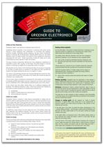 Greenpeace’s Guide to Greener Electronics: March 2009