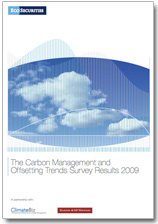 The Carbon Management and  Offsetting Trends Survey Results 2009