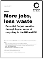 More Jobs, Less Waste