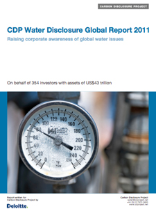 CDP Water Disclosure Global Report 2011