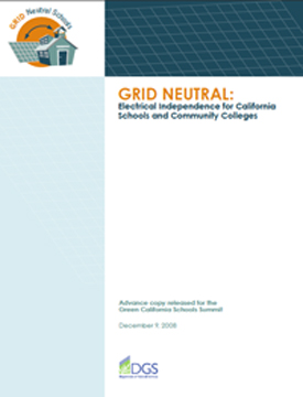 Grid Neutral: Electrical Independence for California Schools & Community Colleges