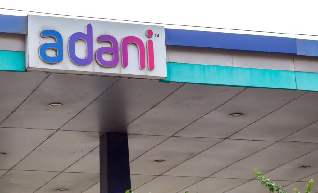 An Adani filling station in Faridabad