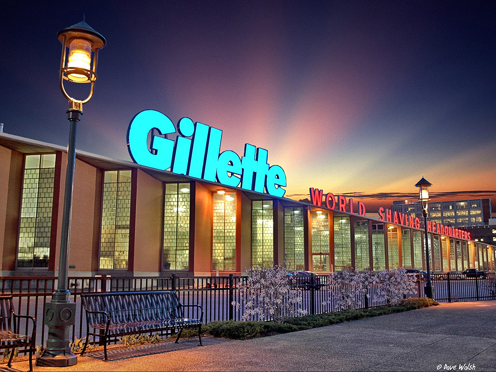 Gillette's World Shaving Headquarters in Boston