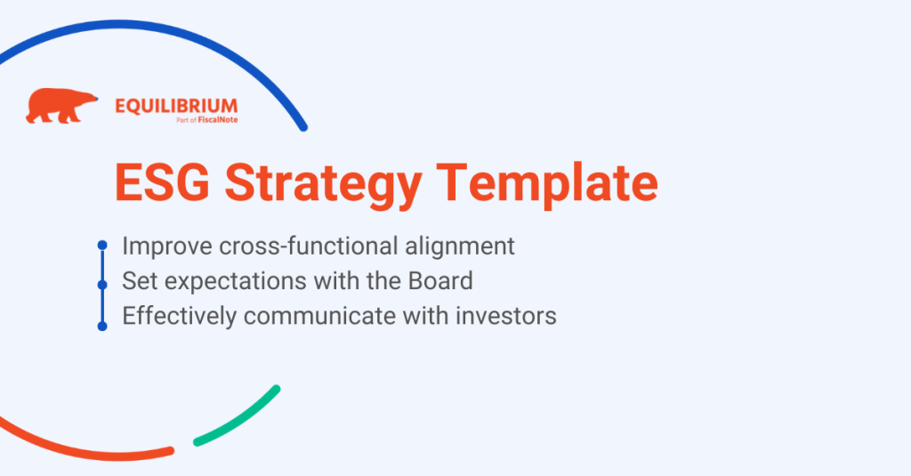 ESG Strategy Template