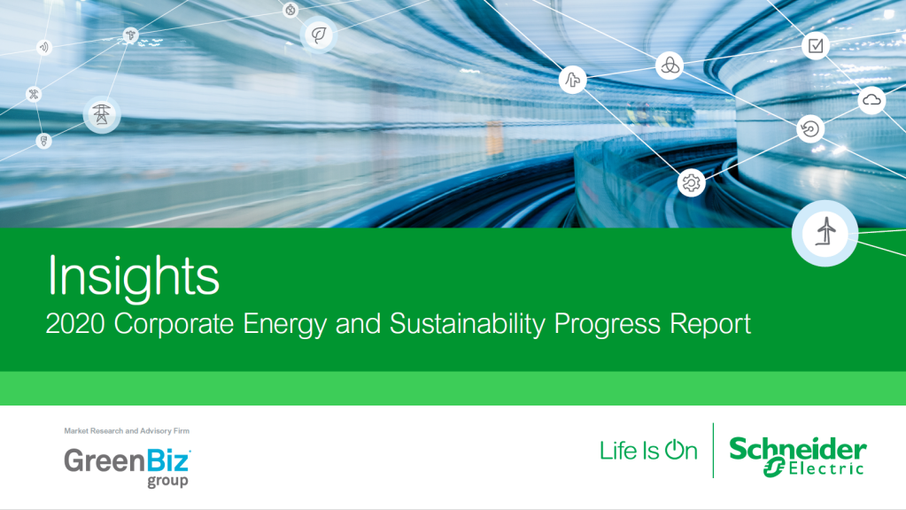 2020 Corporate Energy and Sustainability Progress Report