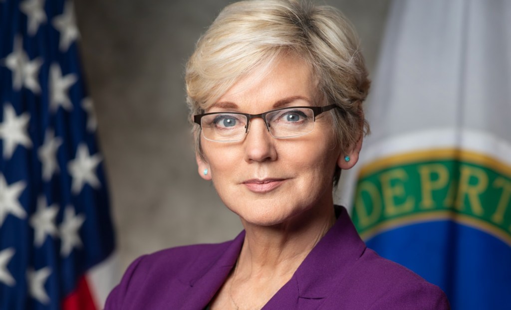 U.S. Secretary of Energy Jennifer Granholm.