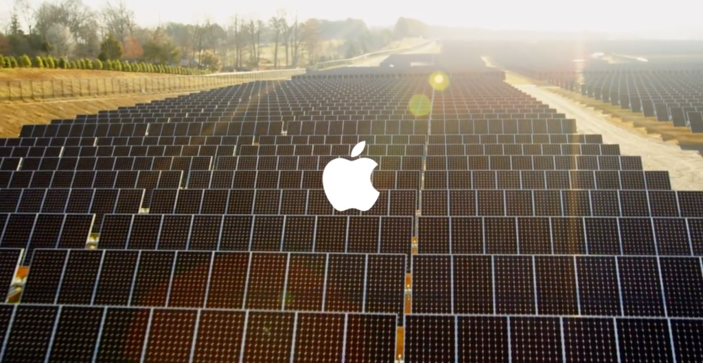 Apple Inc. First Solar renewable energy California