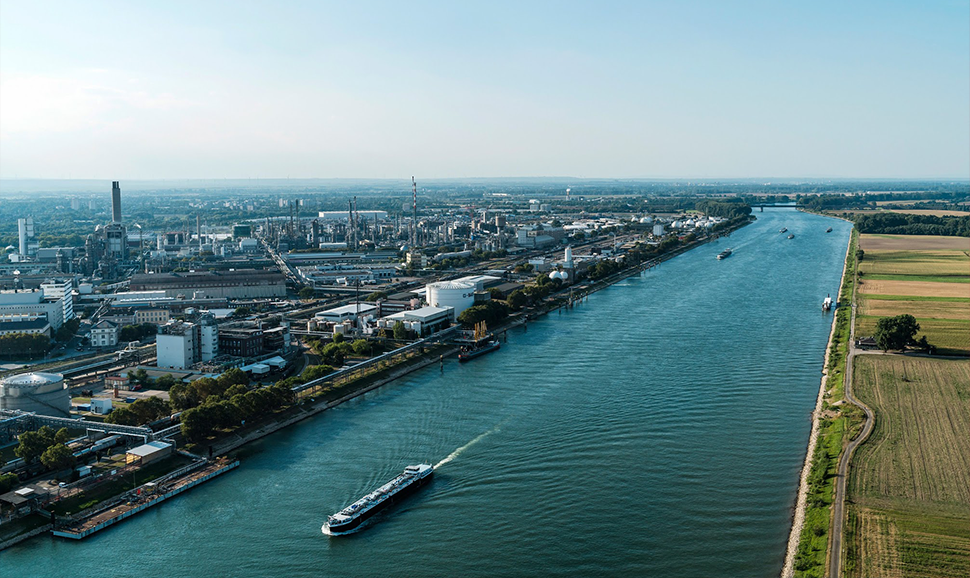 BASF aerial view