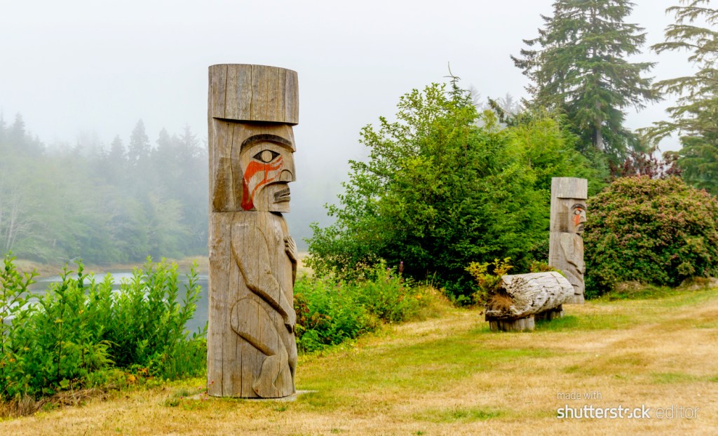 Anacia Canadian totem pole