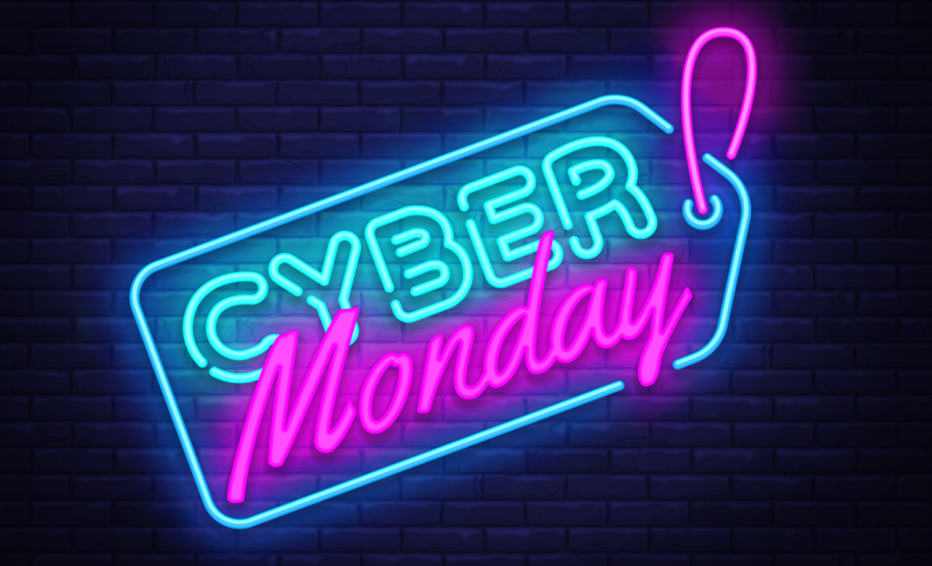 Cyber Monday sign