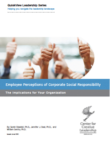 Employee Perceptions of Corporate Social Responsibility: The Implications for Your Organization