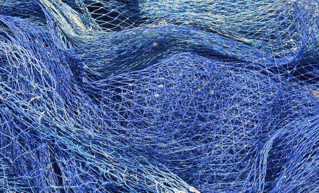 Plastic fishing net