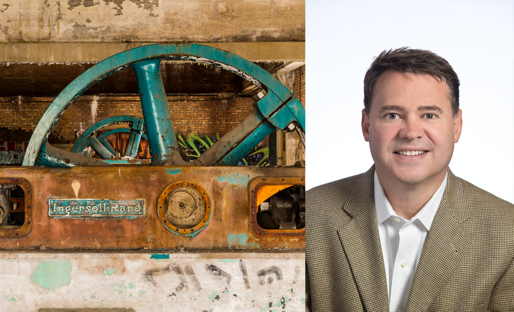 Ingersoll Rand machinery and CSO Scott Tew
