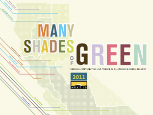 Many Shades of Green: The 2nd Annual Calif. Green Jobs Report