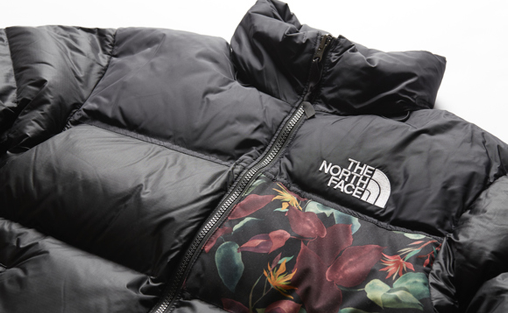 A black jacket from The North Face Renewed's Remade Collection