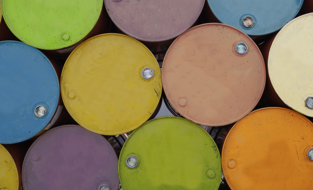 Oil barrels