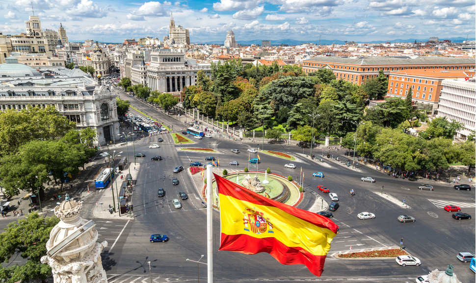 Plaza de Cibeles in Madrid