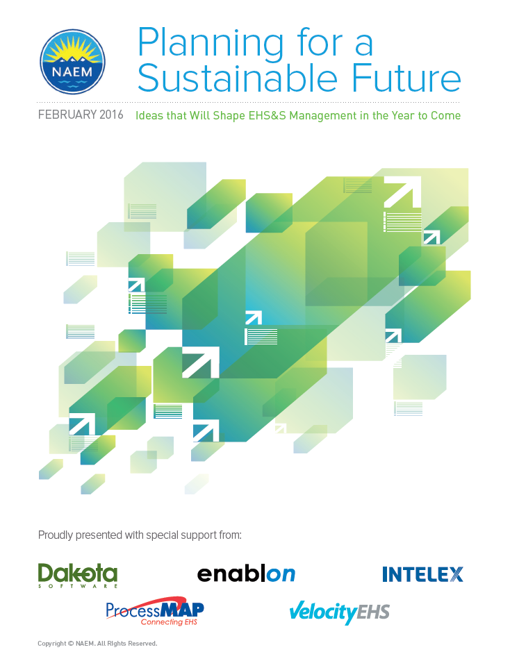 NAEM 2016 Trends Report: Planning For a Sustainable Future