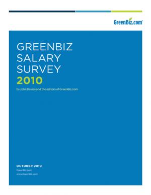 GreenBiz Salary Survey 2010