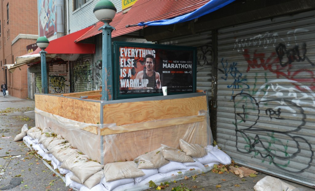 New York City subway station closed following Superstorm Sandy