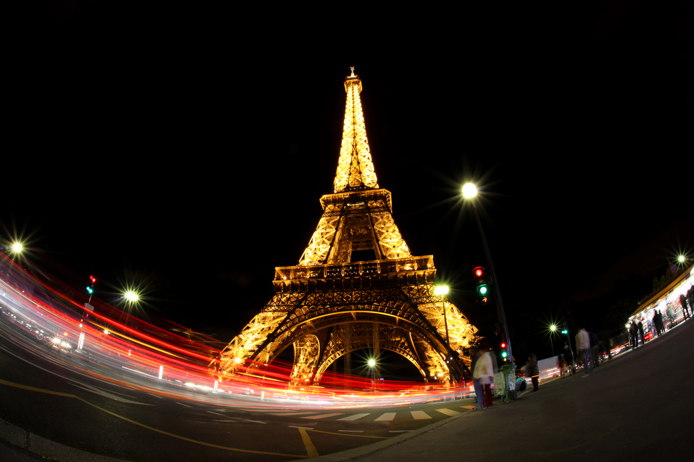 Eiffel Tower Paris climate change talks business government action