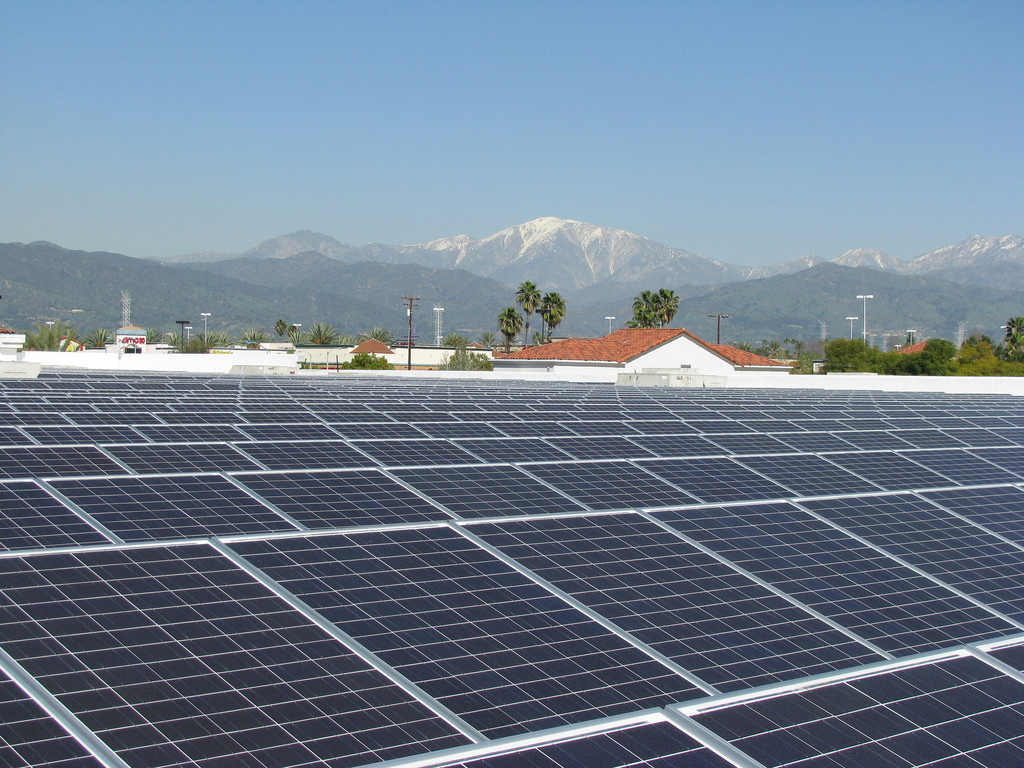 Walmart solar roof