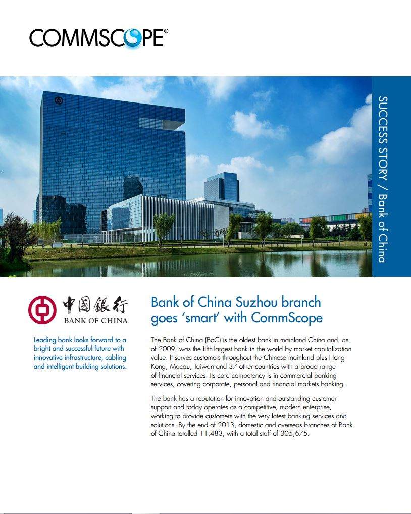 Success Story - Bank of China Report Cover