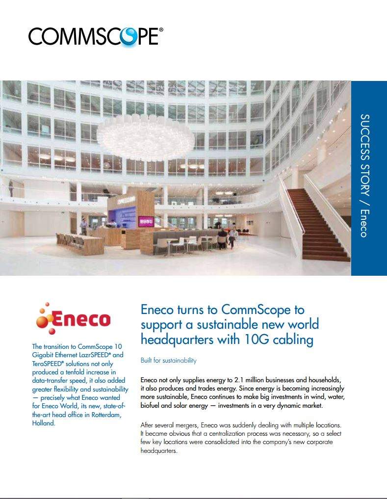 Success Story Eneco report cover image