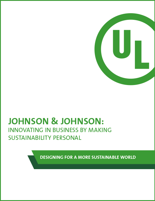 Johnson & Johnson: Innovating in Business by Making Sustainability Personal