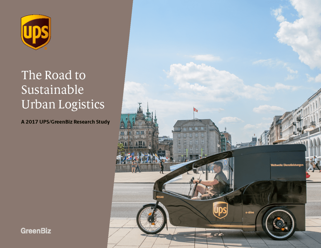 The Road to Sustainable Urban Logistics