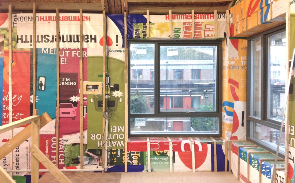 The interior of Waste House in Brighton