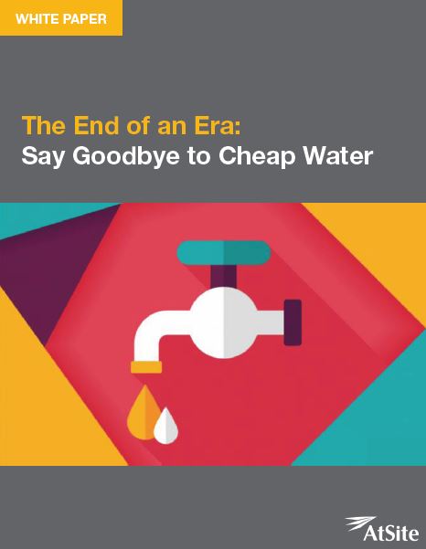 The End Of An Era: Say Goodbye To Cheap Water