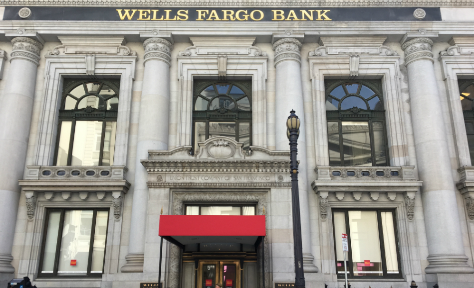 A Wells Fargo bank in San Francisco