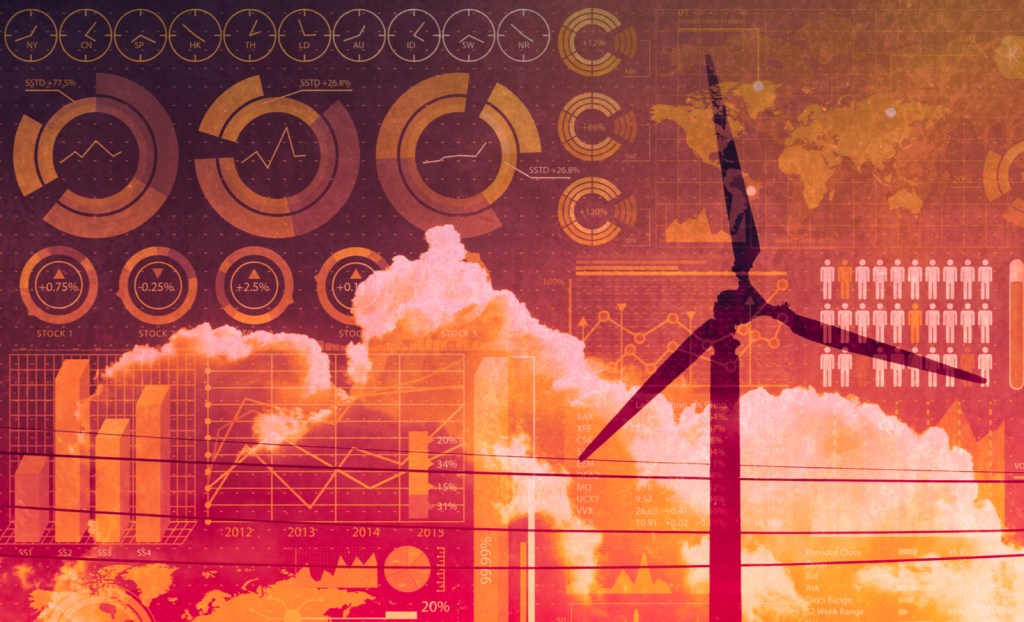 Wind turbine illustration