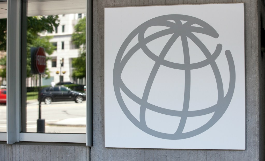 Outside the World Bank Group in Washington