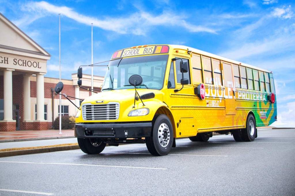 Proterra electric school bus