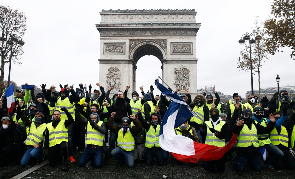 Yellow Vest protests in Paris