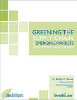 Greening the Supply Chain in Emerging Markets: Some Lessons From the Field