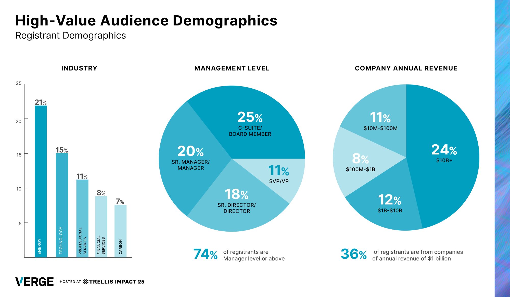 VERGE Demographics