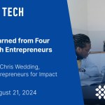 Lessons Learned from Four Climate Tech Entrepreneurs