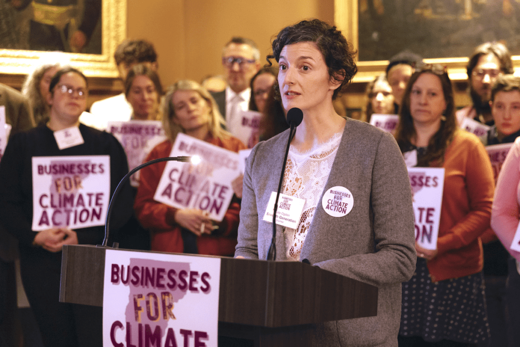 Kate Ogden, an executive with Seventh Generation