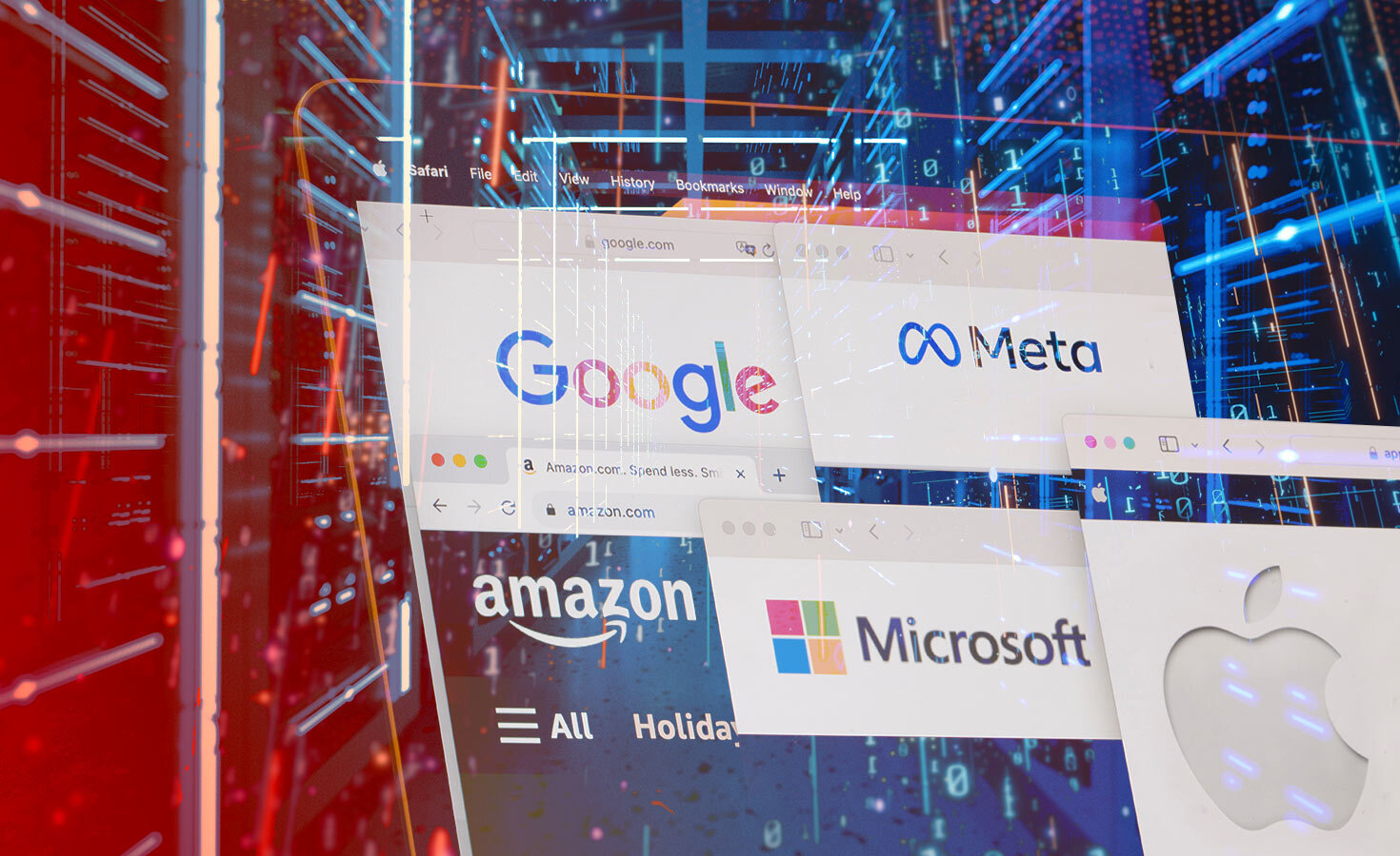 Report: Climate goals at Amazon, Apple, Google, Meta and Microsoft have ‘lost their meaning’