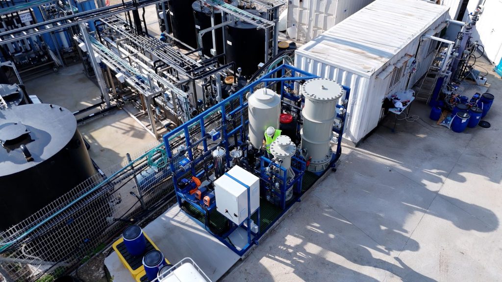 CarbonBlue's Midway facility at a desalination plant in Ma'agan Michael, Israel.