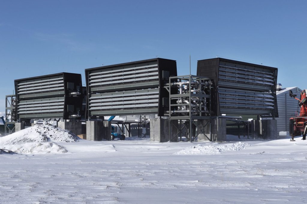 Direct air capture plant in Iceland known as Orca.