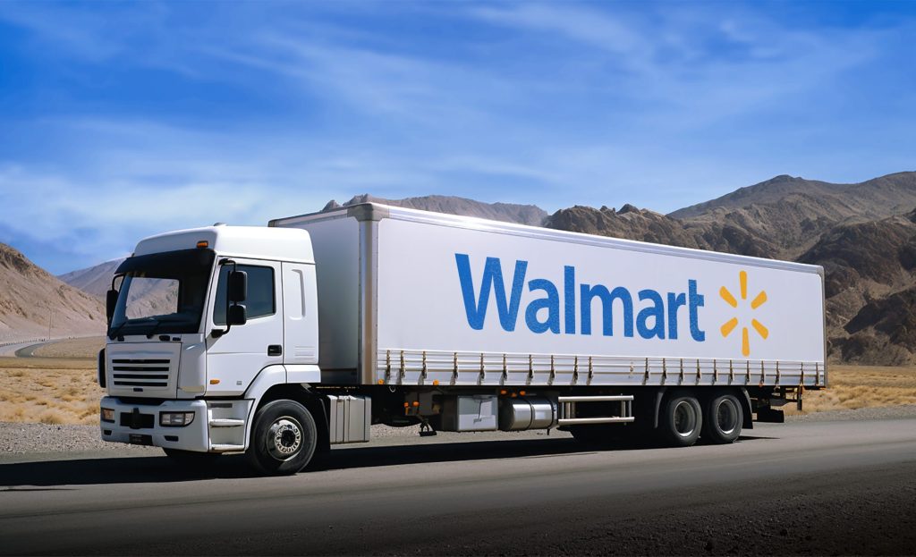 Walmart tractor trailer