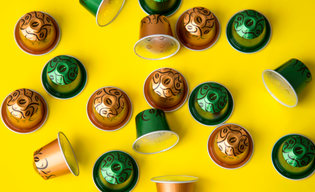 Nespresso coffee pods