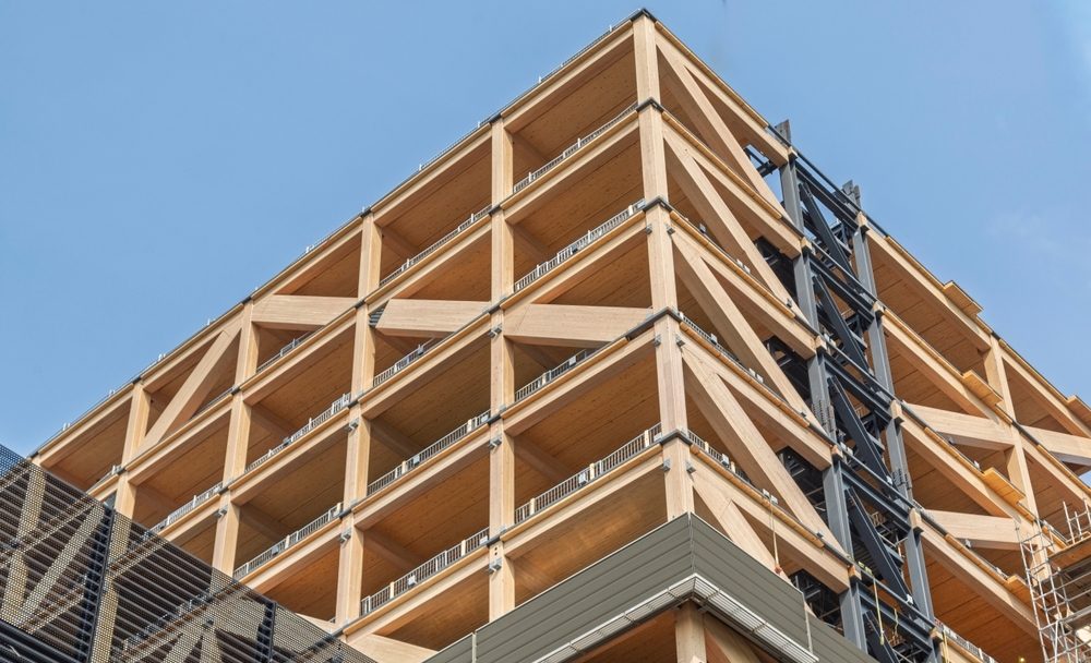 Climate-friendly wooden buildings rise across U.S. and Europe