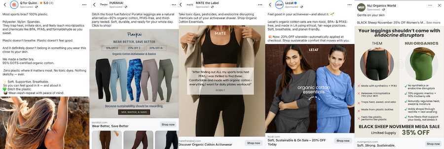 Various other brands are taking a similar tack by appealing to health-conscious consumers on Facebook, Instagram and elsewhere.